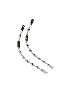 26 Lowrider Bent Flat Twisted Spring Fork Legs Chrome.